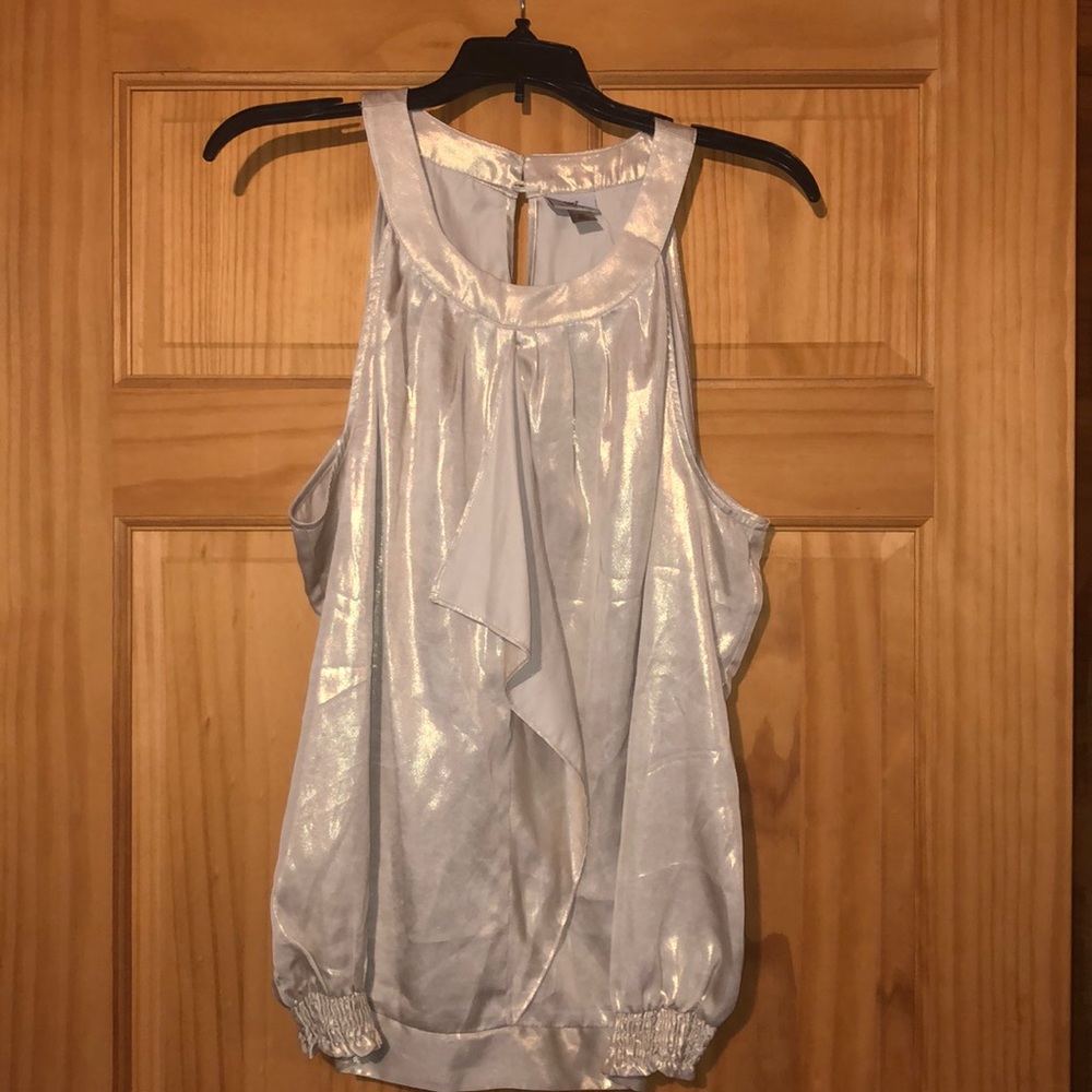Worthington gold tank top